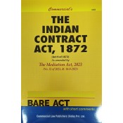 Commercial Law Publisher's The Indian Contract Act, 1872 Bare Act 2024